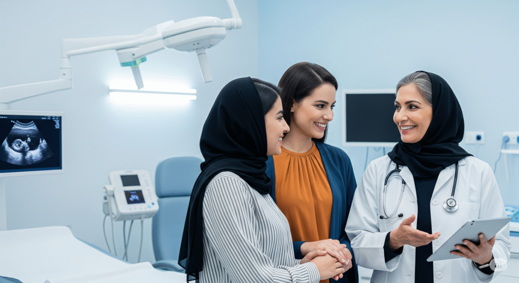 initial pregnancy consultation